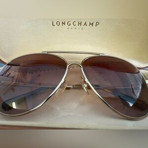 Classic gold aviator glasses